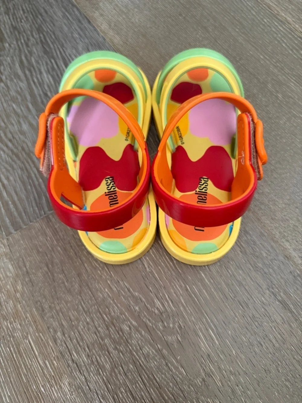 Mini Melissa Kids Girls Colorland Size 9